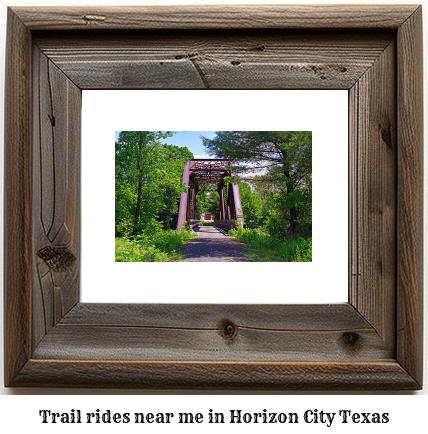 trail rides near me in Horizon City, Texas